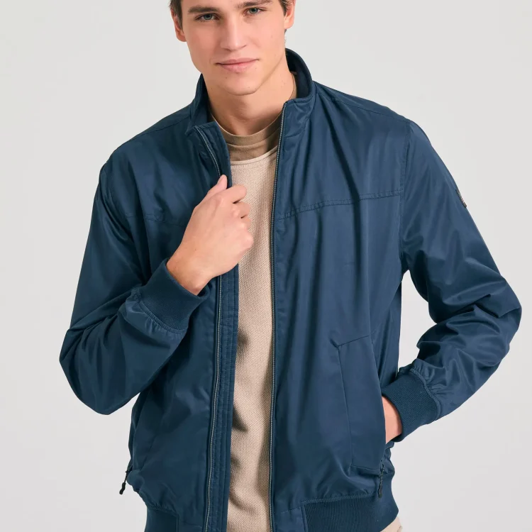 FUNKY BUDDHA Ανδρικό Lightweigt Bomber Τζάκετ FBM011-004-01