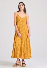 FYNKY BUDDHA LINEN ΕΜΠΡΙΜΕ ΜΑΞΙ ΦΟΡΕΜΑ FBL011-107-13