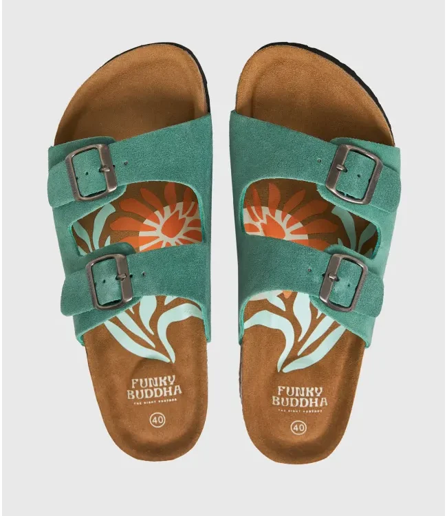 FYNKY BUDDHA ΓΥΝΑΙΚΕΙΑ ΣΑΝΔΑΛΙΑ SUEDE  FBL011-112-08
