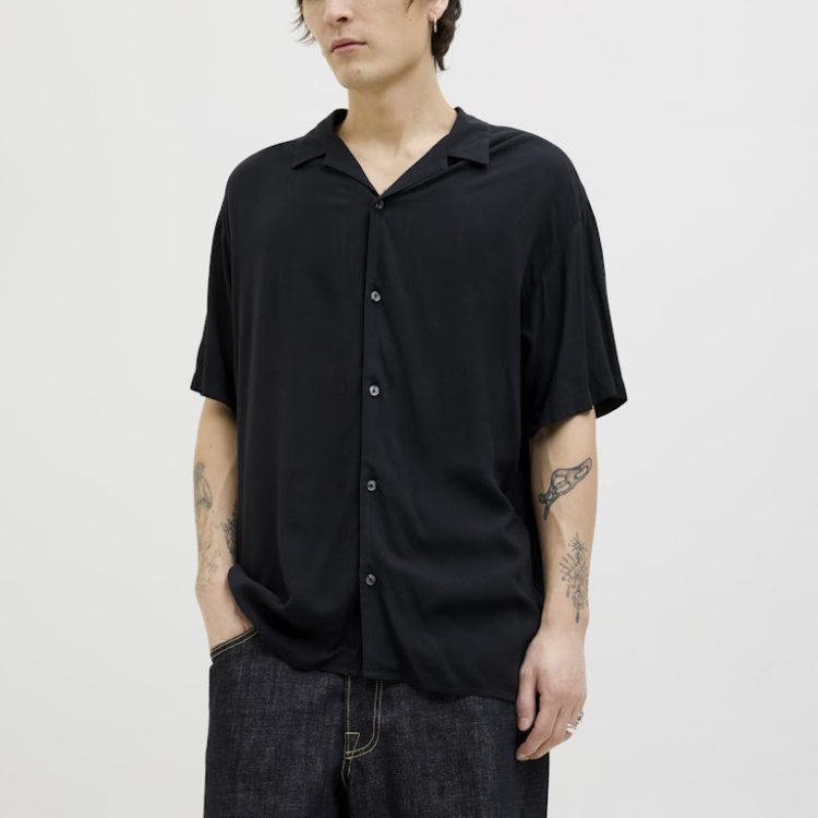JACK&JONES JEFF SOLID RESORT SHIRT 12268443