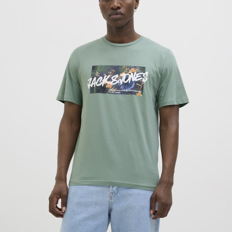 JACK&JONES HAWAII SHAPE TEE CREW NECK 12269324