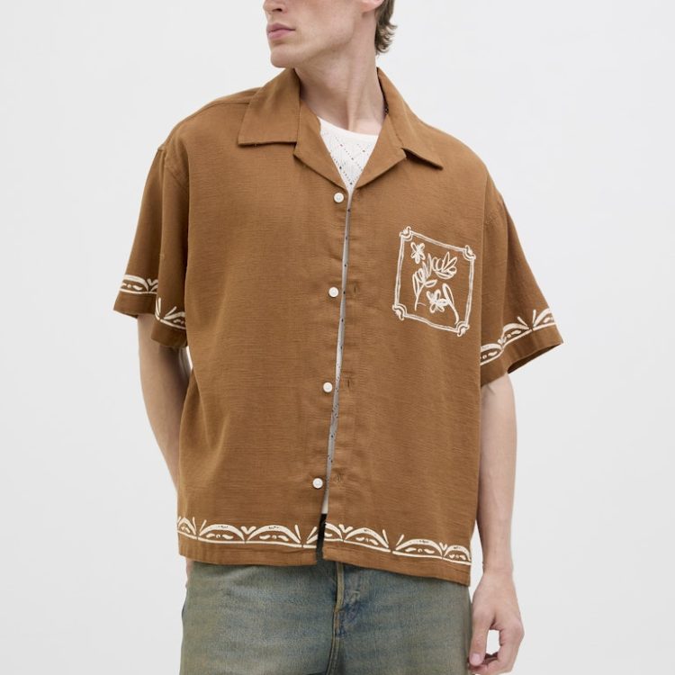 JACK&JONES ACAPULCO ALL OVER PRINT RESORT SHIRT 12277187