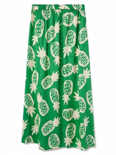thumb_Pineapple_print_midi_skirt